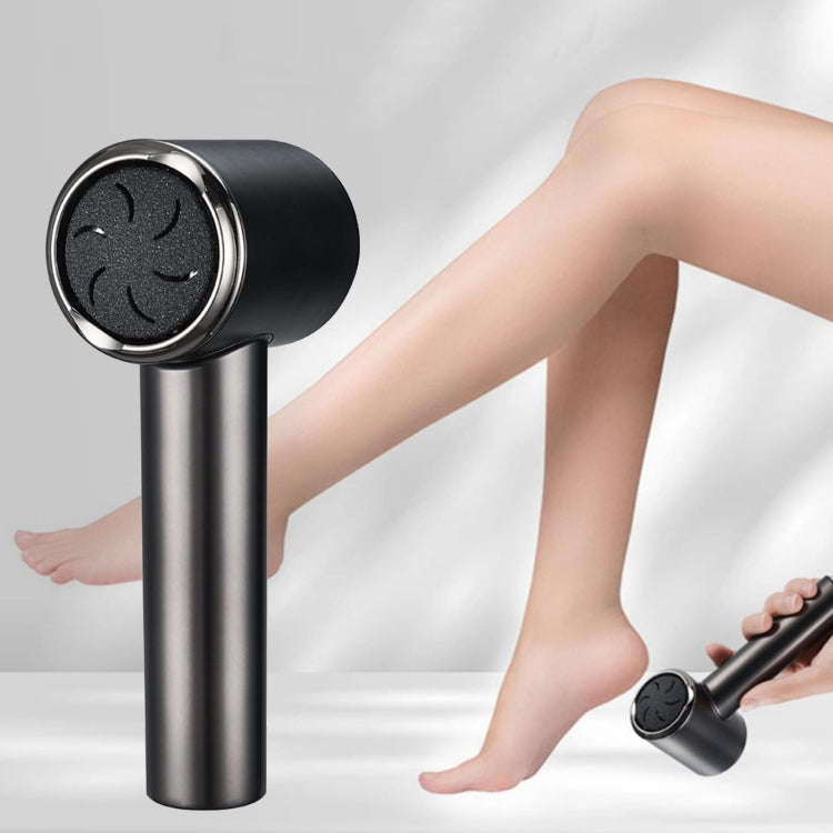 Electric Callus Remover with Vacuum Absorption 2 Speeds Adjustable Waterproof  Foot Care Tool(Black)