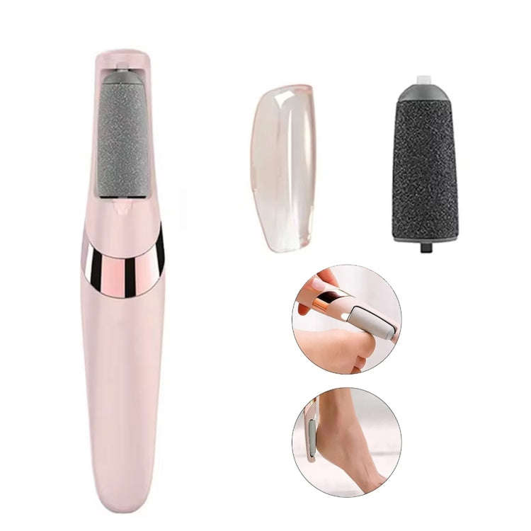 Electric Foot Grinder Rechargeable  Callus Remover Foot Care Tool(Gray Head)