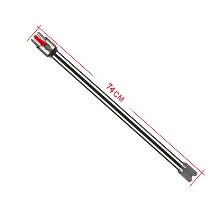 For Dyson V10 Digital Slim / V12 Vacuum Cleaner 74cm Extension Pole Metal Straight Pipe Accessori...