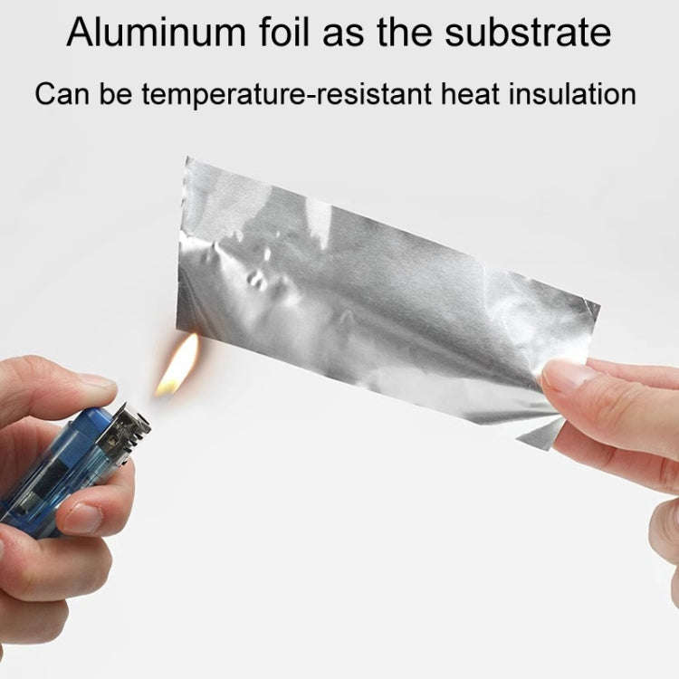 3cm x 20m x 0.1mm Kitchen Greaseproof Aluminum Foil Tape Pipe Seam Repairing Stickers