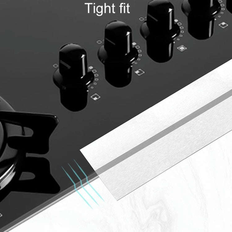 3cm x 10m x 0.1mm Kitchen Greaseproof Aluminum Foil Tape Pipe Seam Repairing Stickers