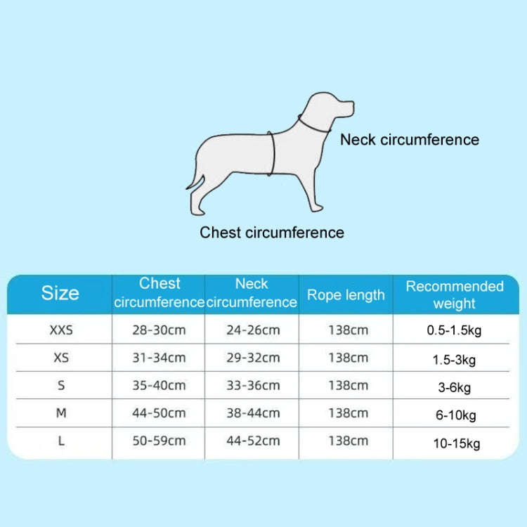 Undershirt Style Pet Chest Harness Summer Breathable Reflective Dog Leash, Style: Green+1.5m Roun...