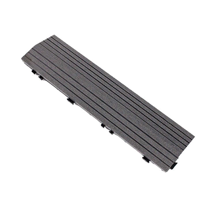 Outdoor Balcony Plastic Wood Waterproof Anti-Corrosion Sealing Floor, Color: Grey