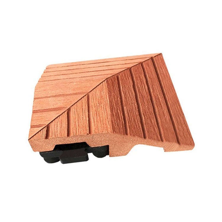 Outdoor Balcony Plastic Wood Waterproof Anti-Corrosion Sealing Floor, Color: 1th Corner