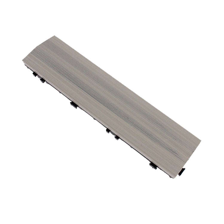 Outdoor Balcony Plastic Wood Waterproof Anti-Corrosion Sealing Floor, Color: Co-extruded Ancient-...