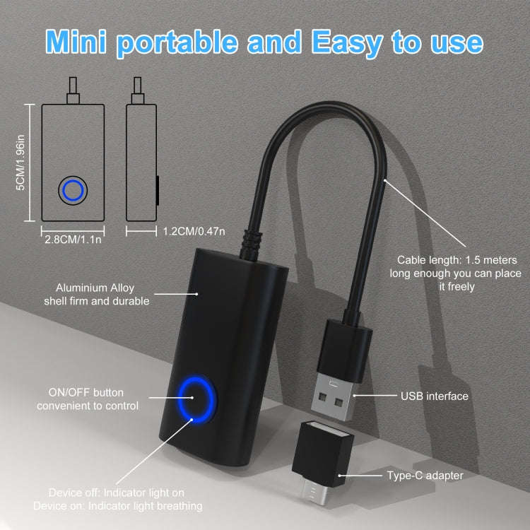 Virtual Mouse Prevents Computer Hibernation Fully Automatic Mouse Movement Paths(Long Strip Black)