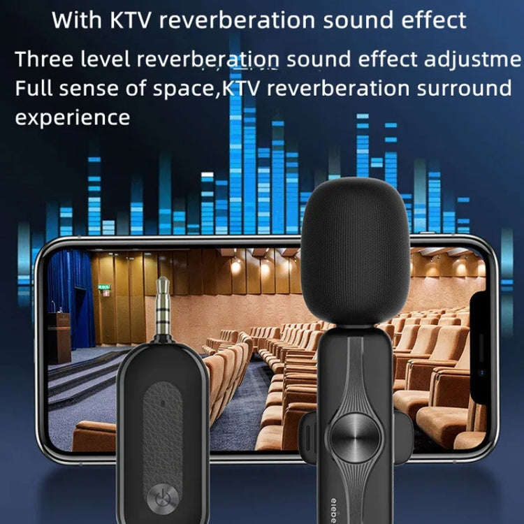 3.5mm Receiver Wireless Lavalier Microphone 9-inch Fill Light Tripod Set for Live Photography, Sp...