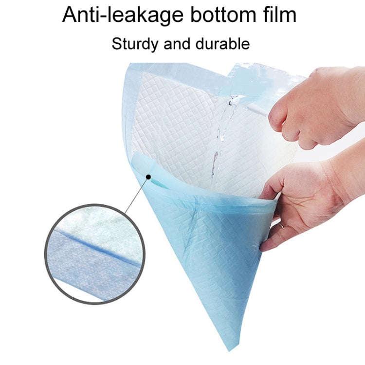 M 45 x 60cm 50pcs / Pack Pet Training Pads Thickened Water-Absorbent Dog Nappy Pad Diaper