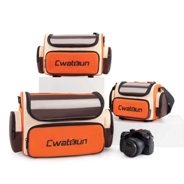Cwatcun D121 Shoulder Crossbody Camera Bag Colorful Large Capacity Waterproof Digital Photography...