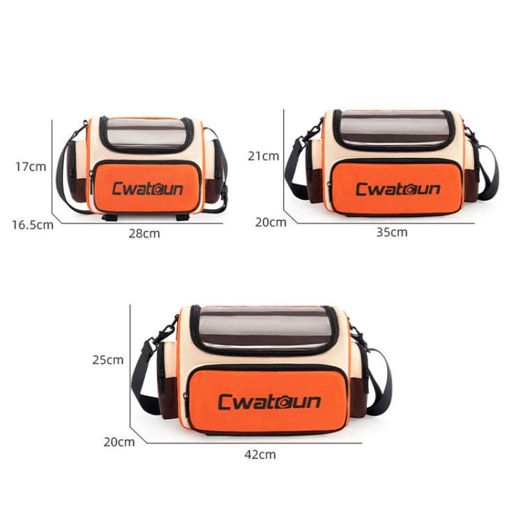 Cwatcun D121 Shoulder Crossbody Camera Bag Colorful Large Capacity Waterproof Digital Photography...