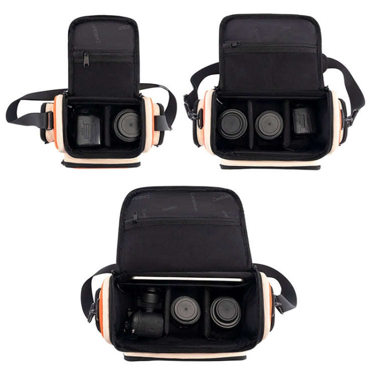 Cwatcun D121 Shoulder Crossbody Camera Bag Colorful Large Capacity Waterproof Digital Photography...
