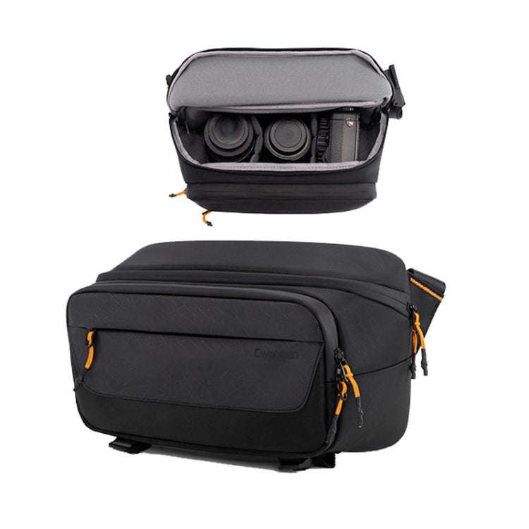 Cwatcun D133 Camera Chest Bag Multi-functional Handheld Slanting Cross Shoulder Camera Casual Bag...