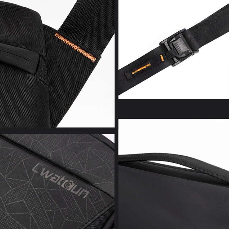 Cwatcun D133 Camera Chest Bag Multi-functional Handheld Slanting Cross Shoulder Camera Casual Bag...