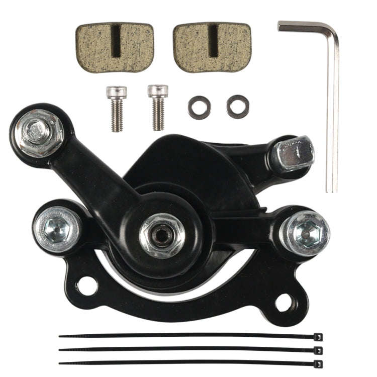 Motorcycle Disc Brake Caliper Pads For ATV Harley 49CC Trotting Black Left Accessory Kits
