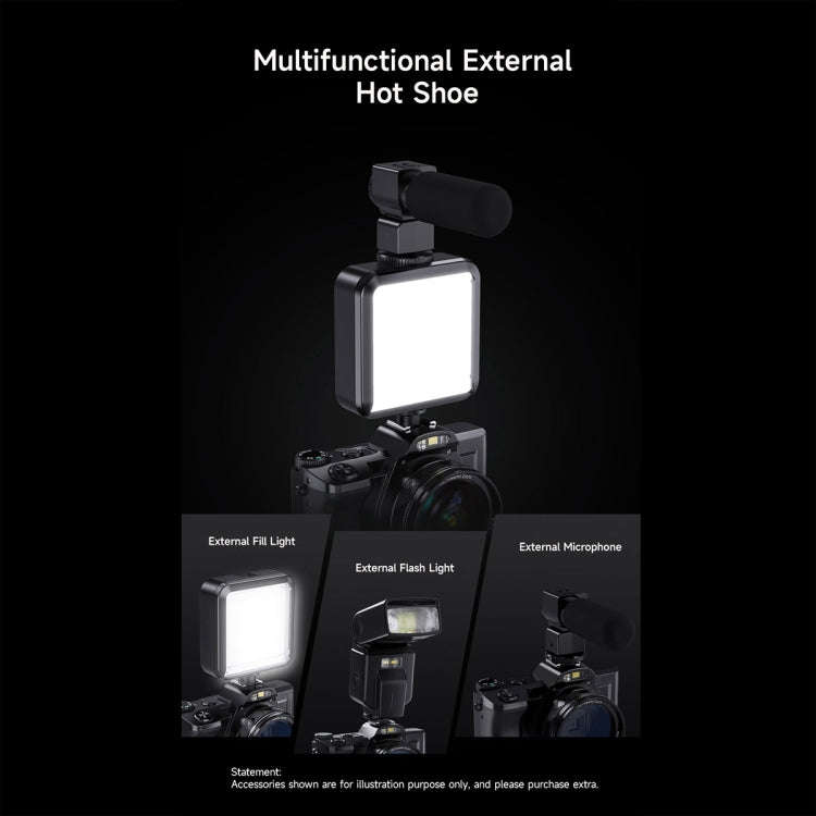 DC-201S 5K/30FPS 3.5-Inch 16X Six-Axis Anti-Shake HD Digital Camera With UV Lens(UK Plug)