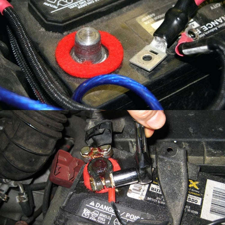 Car Battery Column Repair Lead Sleeve Insulation Protective Pad