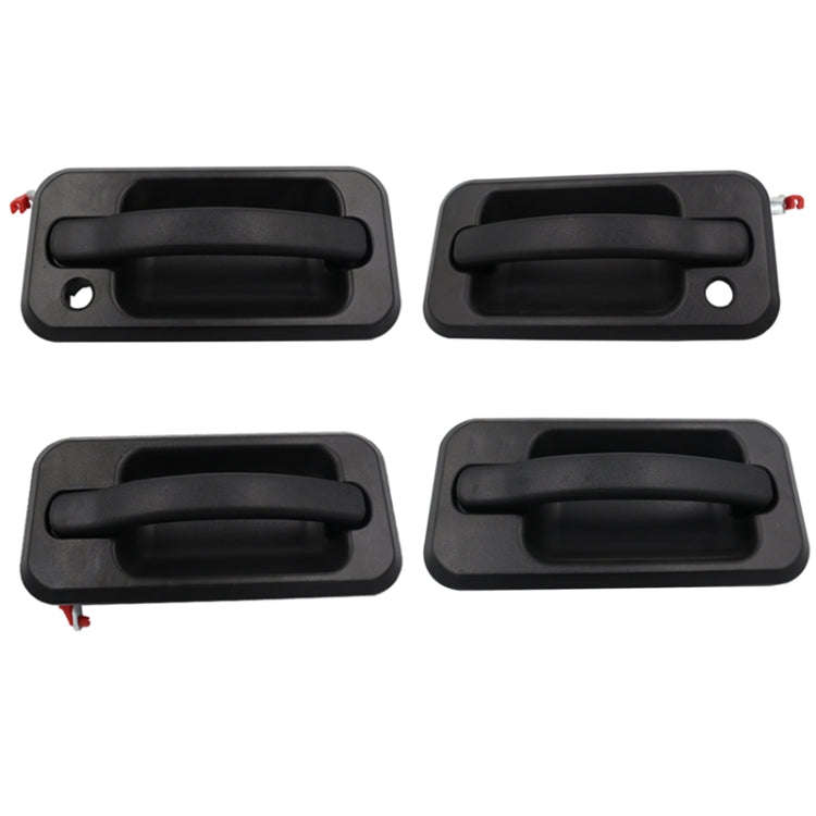 For Hummer H2 Door Handle Modification Accessories, Model: Front Left+Right/Rear Left+Right