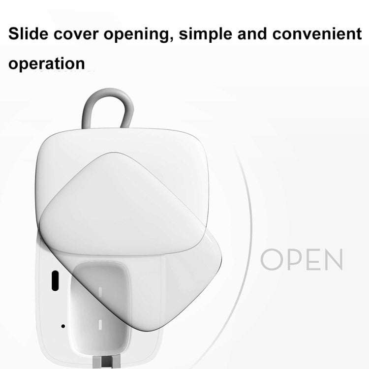 YG-02 Mini UVC Ultraviolet Toothbrush Disinfection Box Portable USB Charging Travel Sterilizer(Gr...