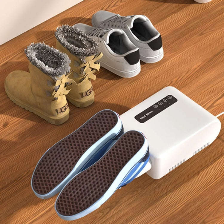 140W Boot Dryer Wall Mounted Shoes Warmer Heater, 3 Gear Timing, 360 Degree Rotating Air Outlet U...