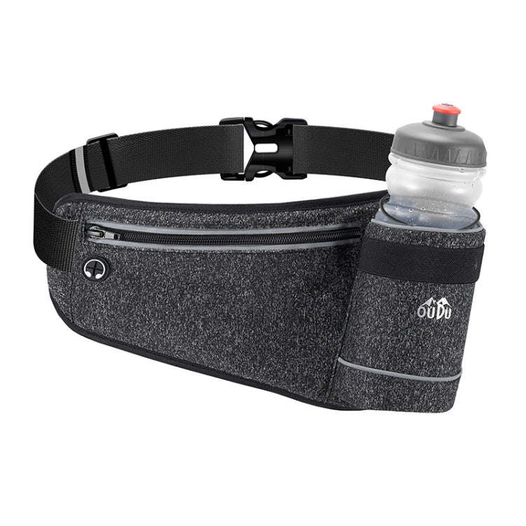 OUDU Outdoor Sports Water Bottle Waist Pack Multifunctional Running And Fitness Gear, Style: With...