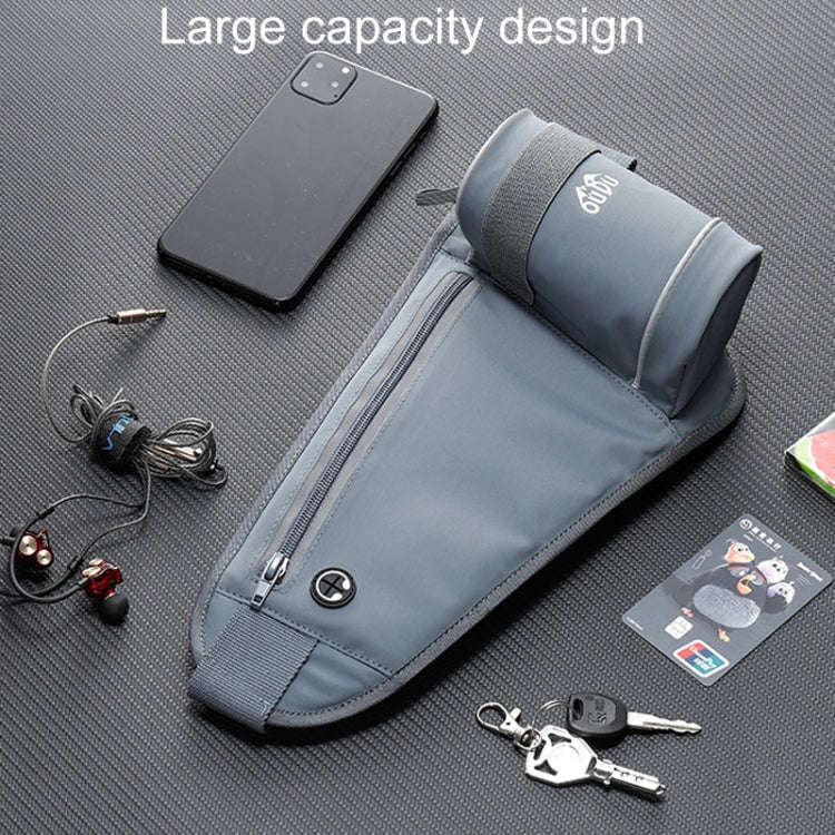 OUDU Outdoor Sports Water Bottle Waist Pack Multifunctional Running And Fitness Gear, Style: With...