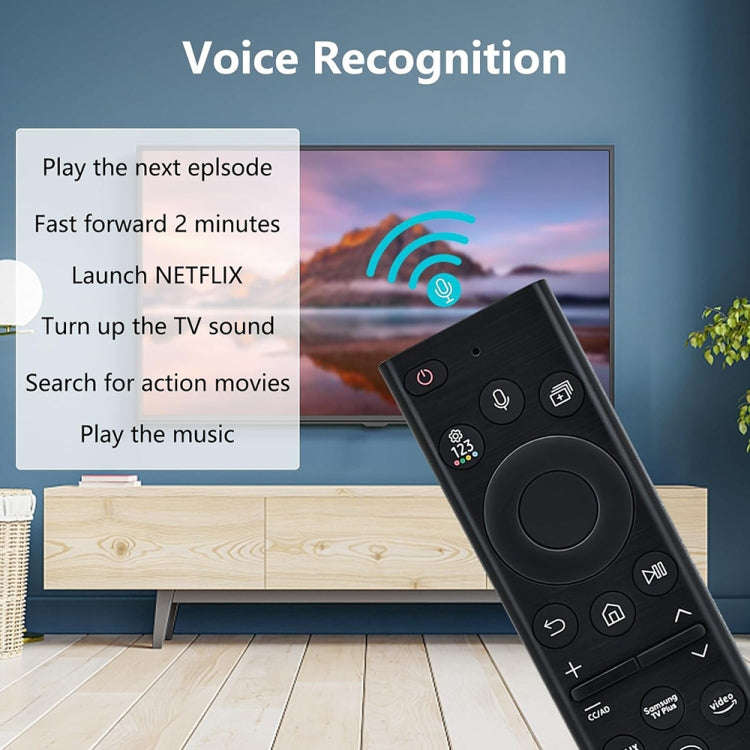 For Samsung Smart TV BN59-01385A Replacement Remote Control, Spec: Battery
