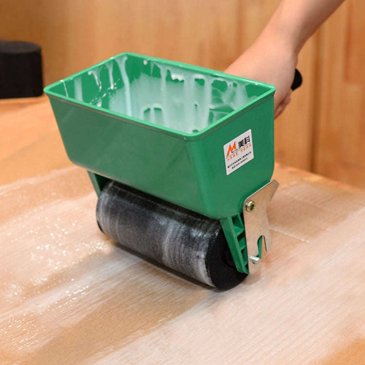 MYTEC Manual Glue Applicator Roller Type Gluer Small Manual Gluing Machine, Style: 3 inch Adjustable