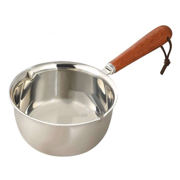 200ml 316 Stainless Steel Mini Hot Milk Oil Pot Butter Warmer Skillet Egg Frying Pan