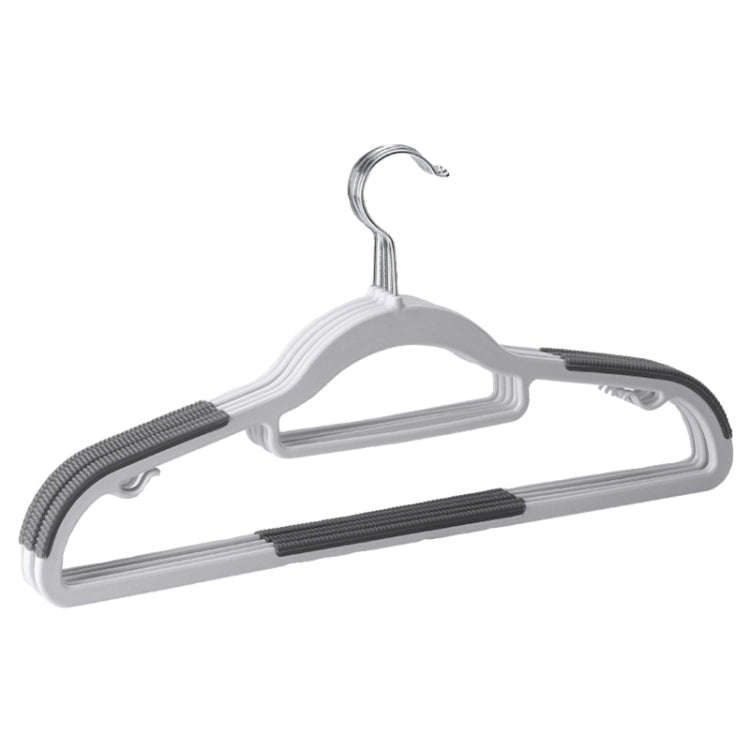20pcs Anti-Skid Non Trace Clothes Racks Thickened Anti Shoulder Angle Household Clothes Hanger(Or...