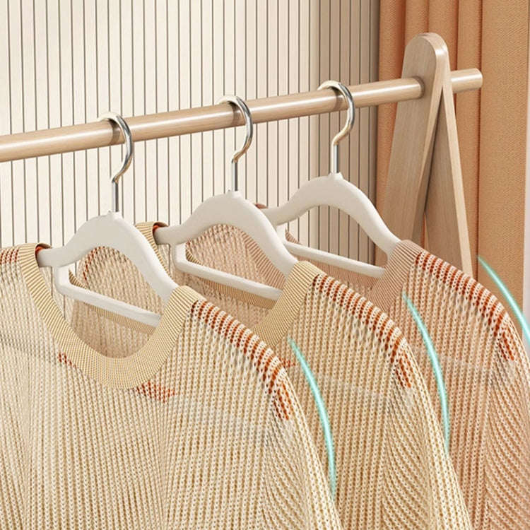 20pcs Anti-Skid Non Trace Clothes Racks Thickened Anti Shoulder Angle Household Clothes Hanger(Or...