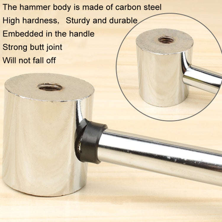 35mm No Bounce Mounting Hammer Handmade DIY Double Face Tap Rubber Hammer