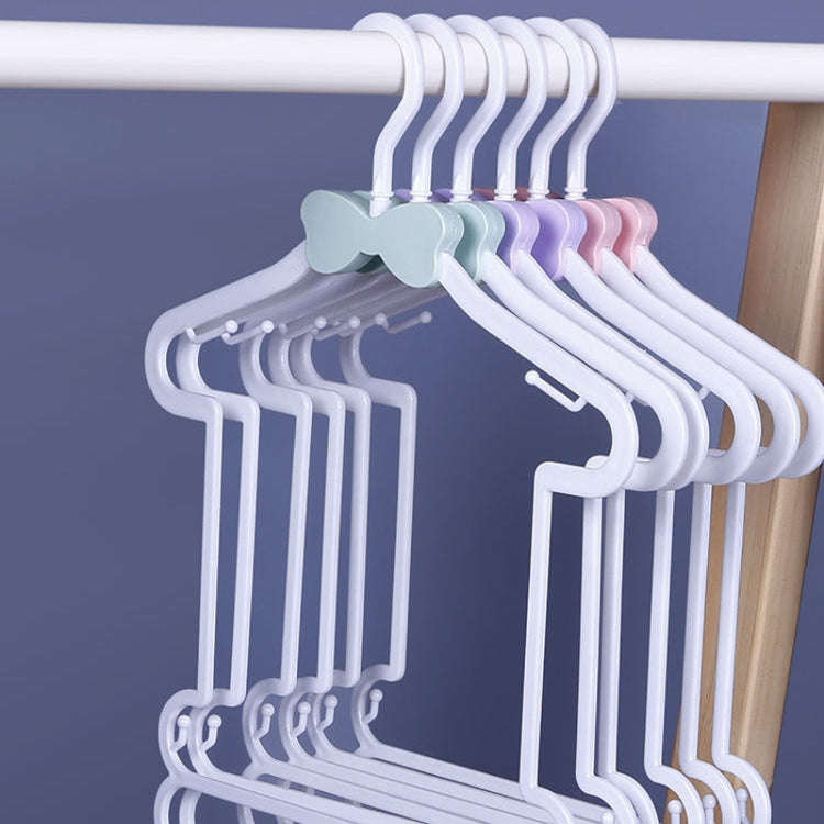 Plastic Children Clothes Rack Children Clothing Store Baby Set Clothes Hanger(Pink)