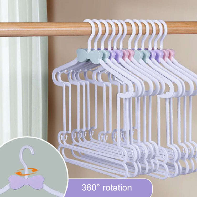 Plastic Children Clothes Rack Children Clothing Store Baby Set Clothes Hanger(Pink)