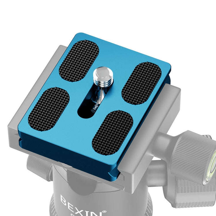 BEXIN PU-70C For Arca Type SLR Camera PU Quick Release Plate Aluminum Alloy CNC Ball Head Quick R...