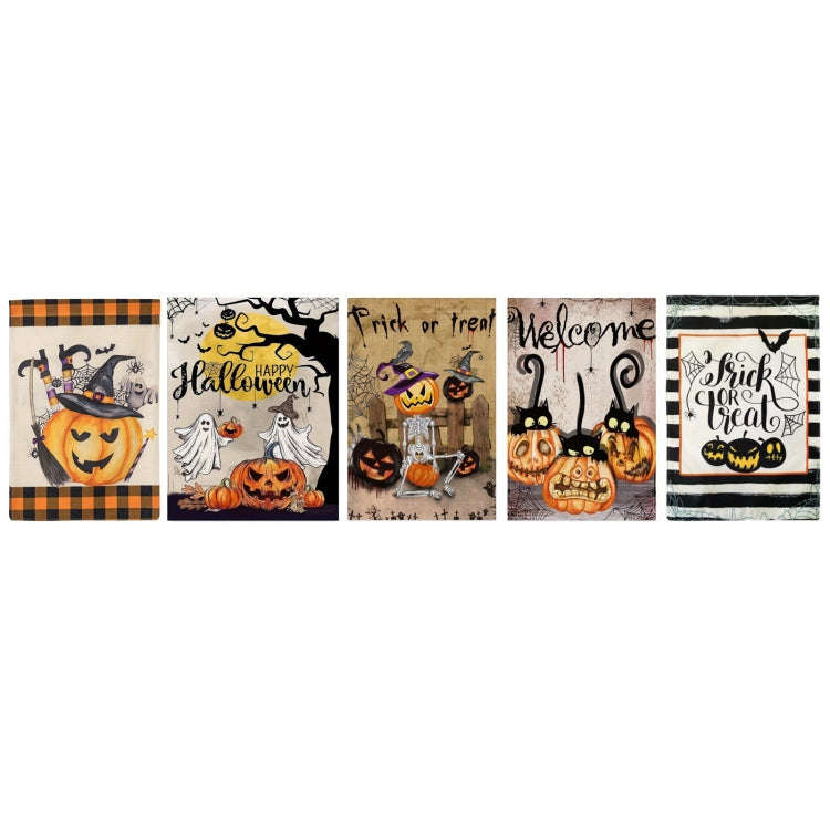 Garden Flag Pendant Halloween Decoration Hanging Flag(A Model)