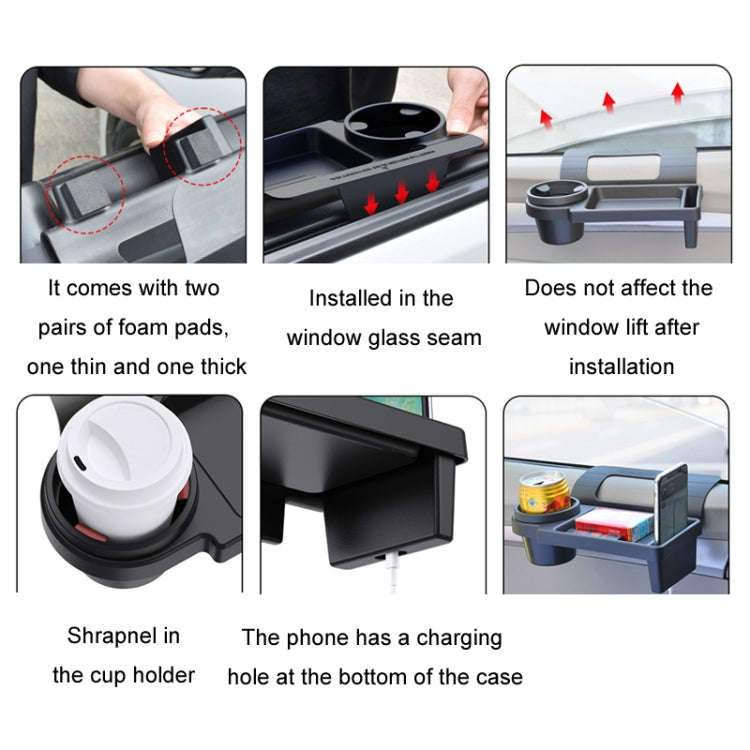Car Cup Holder Door Frame Storage Mobile Phone Holder(SD-1519)