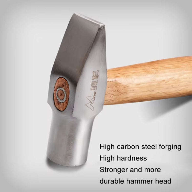 MYTEC Small Silversmith Hammer Tool Short Handled Small Hammer Handmade Round Head Duckbill Hammer