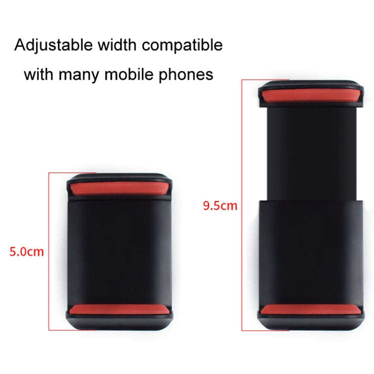 Navigation Car Holder Dashboard Desktop Suction Cup Mobile Phone Holder(Black Red)