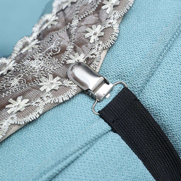 4pcs Sofa Fixer Fabric Sofa Cushion Fixing Strap Blanket Sheet Fastening Buckle, Color: Large White