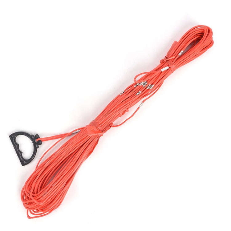 30m Nylon Measuring Rope With Scale Marking Pull Ring Deep Well Rope