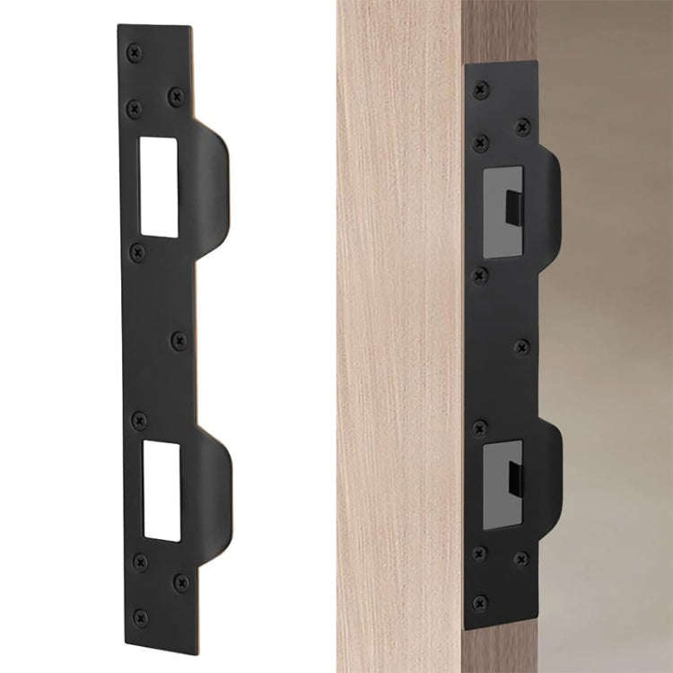Heavy Duty Metal Latch Plate for Exterior Interior Door Double Hole Reinforcement Striker Plates(...