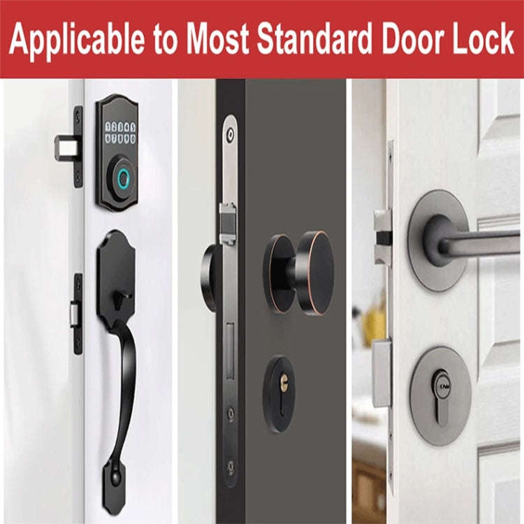 Heavy Duty Metal Latch Plate for Exterior Interior Door Double Hole Reinforcement Striker Plates(...