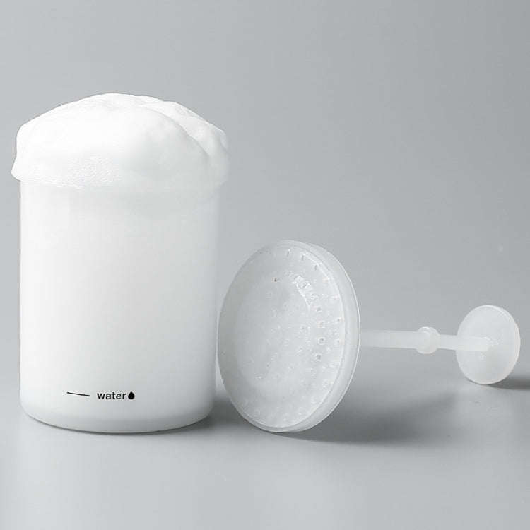 Facial Cleanser Foaming Maker Bubbler Cup Travel Portable Manual Foaming Bottle, Color: Small Purple