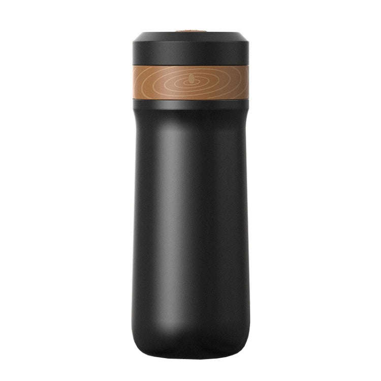 Portable Thermos Tea Brewer Coffee Filter Stainless Steel Carry-On French Press Kettle, Capacity:...