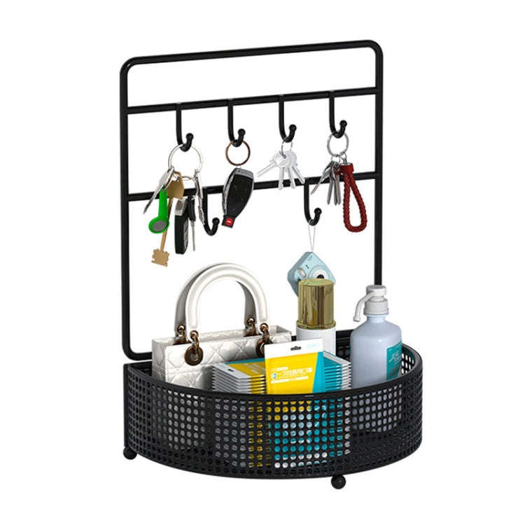 Key Storage Ornament Enter Door Hanging Key Shoe Cabinet Shelf Jewelry Organizer, Color: Medium H...