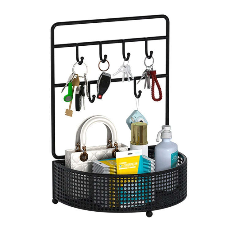 Key Storage Ornament Enter Door Hanging Key Shoe Cabinet Shelf Jewelry Organizer, Color: Large Ha...