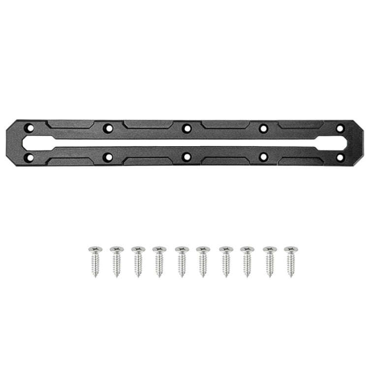 Canoe Paddle Fishing Rod Holder Rail Bracket Kayak Accessories, Specification: 12 Inch Rail