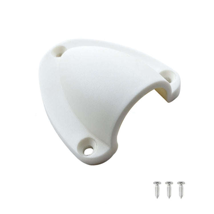 Marine Plastic Air Outlet Vents Water Outlet Cover Caps, Color: Large White