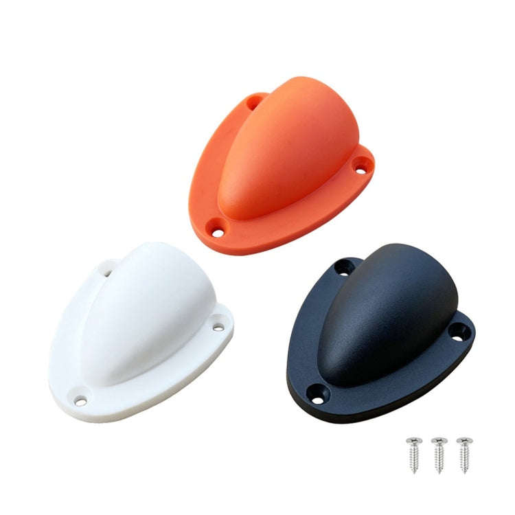 Marine Plastic Air Outlet Vents Water Outlet Cover Caps, Color: Large Orange