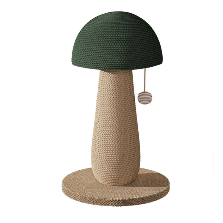 Vertical Sisal Cat Scratching Post Wear-Resistant Cat Interactive Toy, Style: Large Mushroom